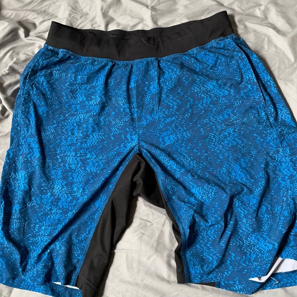 Blue Lululemon Shorts